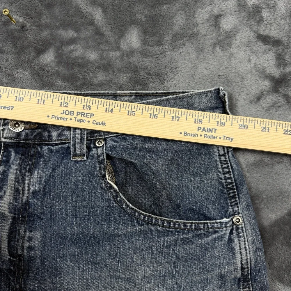Wrangler Carpenter Shorts Mens 38 Blue Denim Five Star Premium Utility Rugged